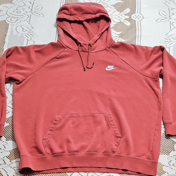 Nike Other - Nike Brick Red Pullover Hoodie